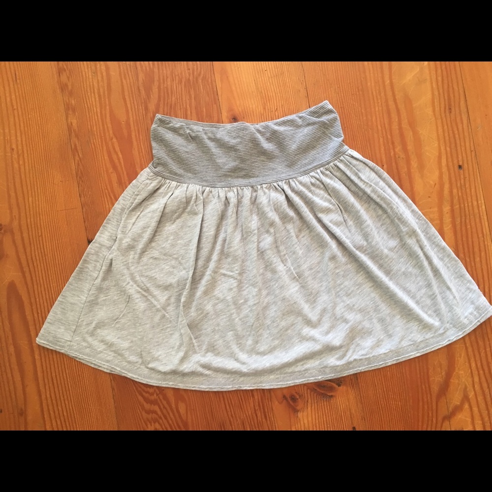 Gilly Hicks Gray Skirt